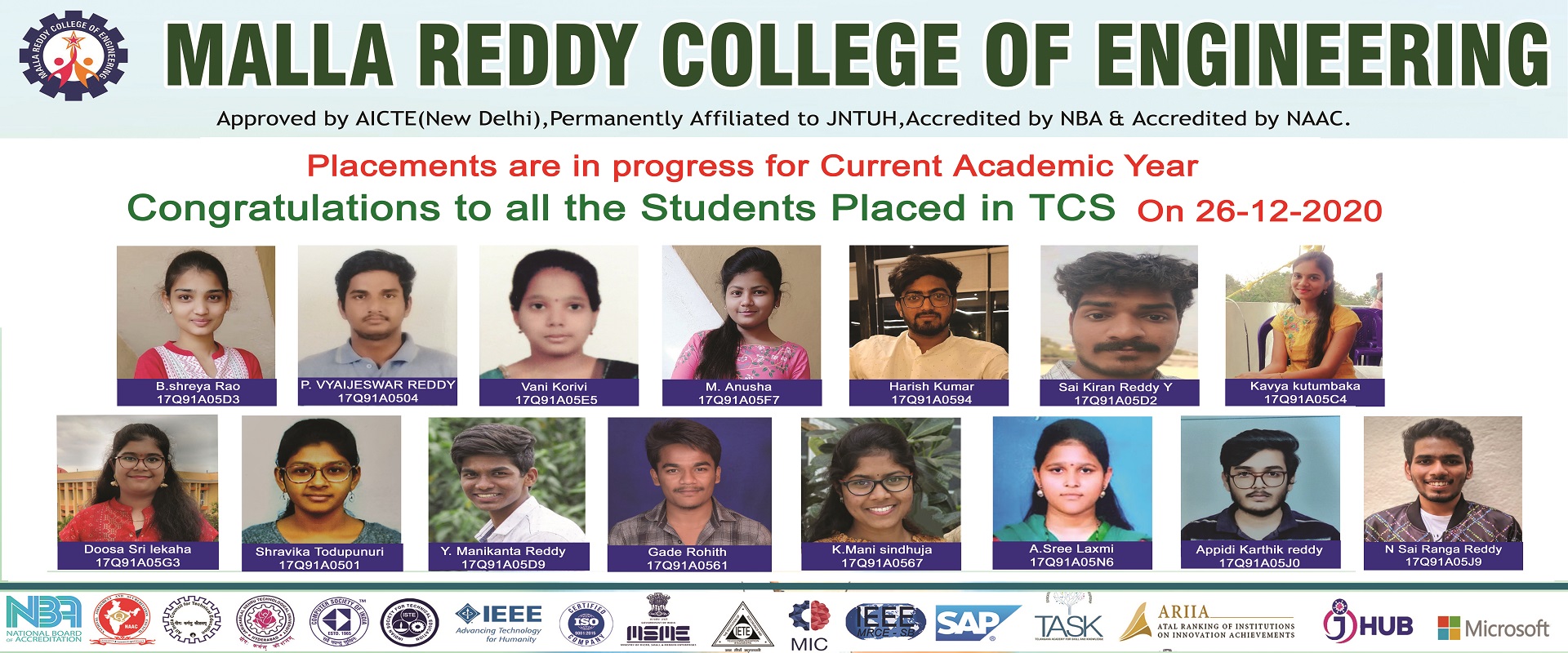 Malla Reddy College Of Engineering